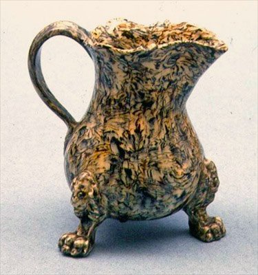 Englische Sahnekanne, ca. 1750 von English School